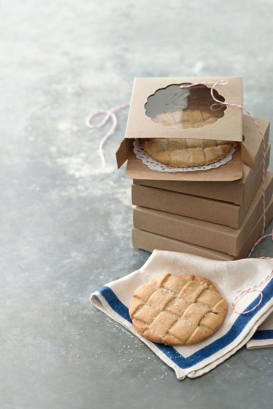 <p>These are perfect for any time of year, but something about how they look like tiny pies makes them perfect for a special occasion, like Christmas, for example. </p><p><em><a href="https://www.womansday.com/food-recipes/food-drinks/recipes/a39409/cinnamon-sugar-lattice-cookies-recipe-clx1213/" rel="nofollow noopener" target="_blank" data-ylk="slk:Get the recipe;elm:context_link;itc:0;sec:content-canvas" class="link ">Get the recipe</a>.</em> </p>