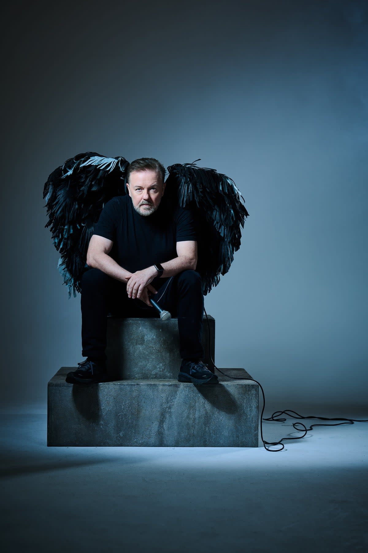 RIcky Gervais is going on the road again (Ray Burmiston)