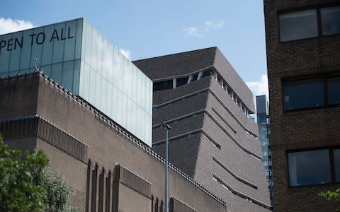 The viewing platform of the Tate Modern - Credit: Eddie Mulholland