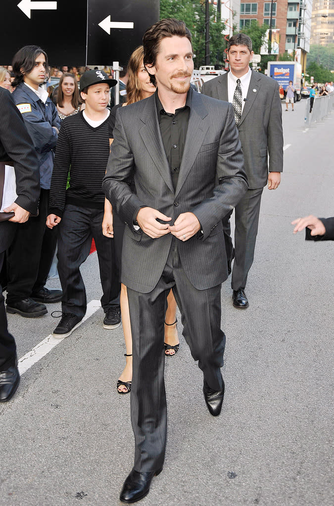 Public Enemies Chicago premiere 2009 Christian Bale