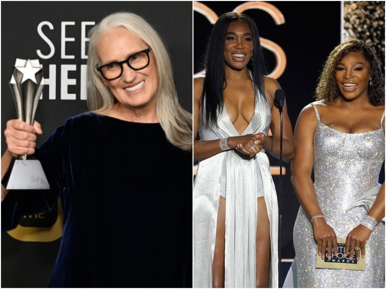 Jane Campion and Venus and Serena Williams