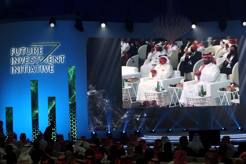 FILE PHOTO: Opening session of the Future Investment Initiative Conference in Riyadh