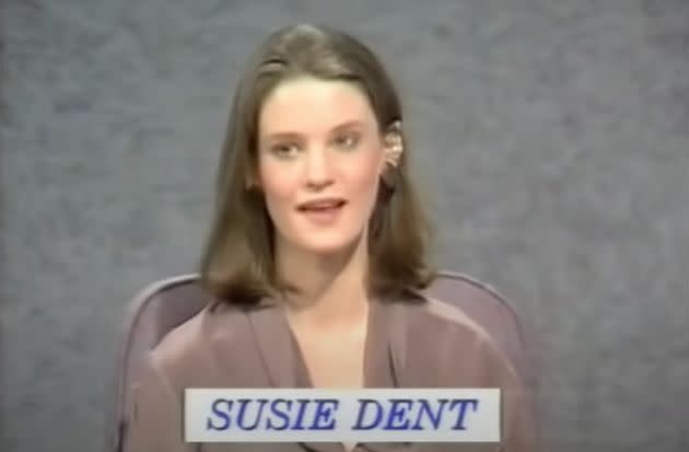 Susie Dent during her first Countdown appearance (Photo: Channel 4)