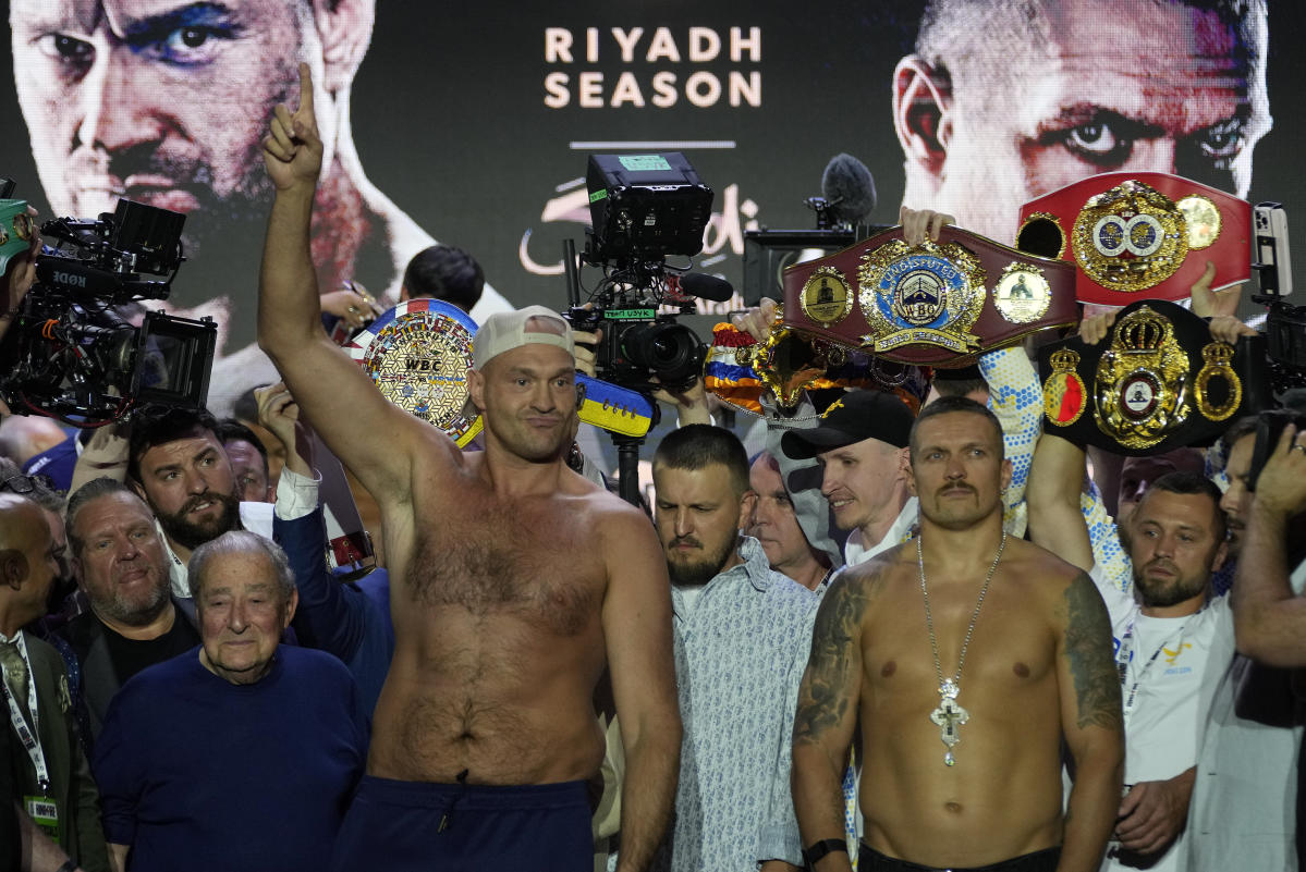 Tyson Furia vs.  Oleksandr Usyk: actualizaciones, características y probabilidades mientras los pesos pesados ​​compiten por el título indiscutible