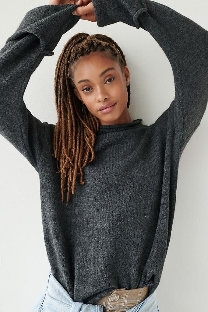 This sweater comes in sizes XXS to 3X. <a href="https://fave.co/2W13rd9" target="_blank" rel="noopener noreferrer">Originally $98, get it now for 40% off at Anthropologie</a>.