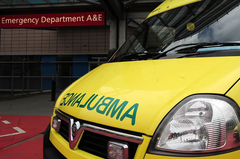 A motorcyclist was taken to hospital following a crash on the A10 (stock image)
