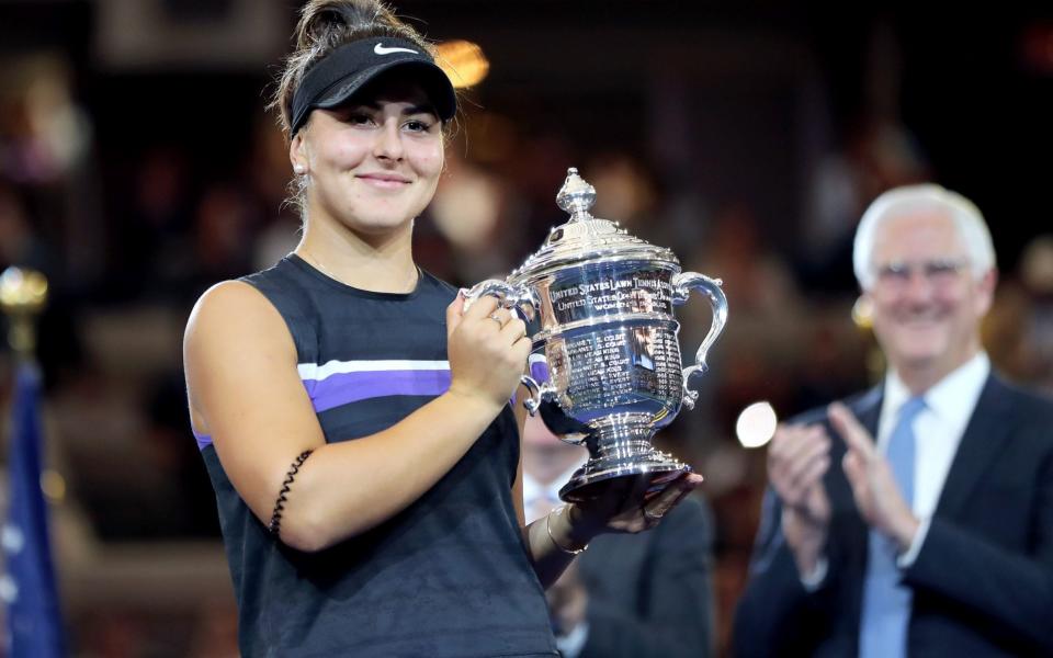 Bianca Andreescu won last year's title but didn't return to defend her crown - Getty Images