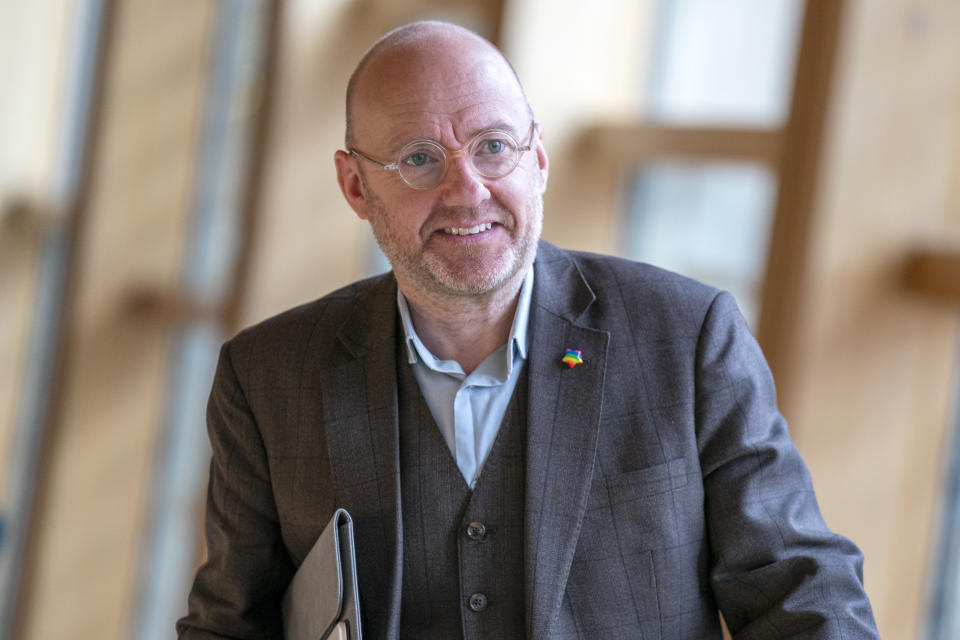 Scottish Green party co-leader Patrick Harvie