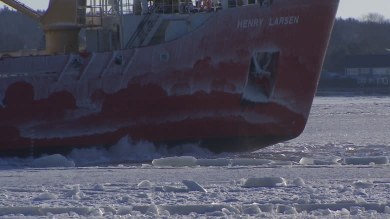 Cold snap forces Coast Guard icebreakers to get cracking