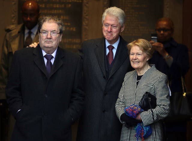 Bill Clinton in Ulster