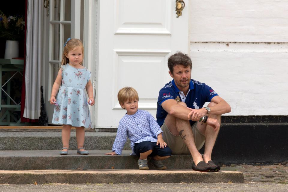 Crown Prince Frederik of Denmark tattoo