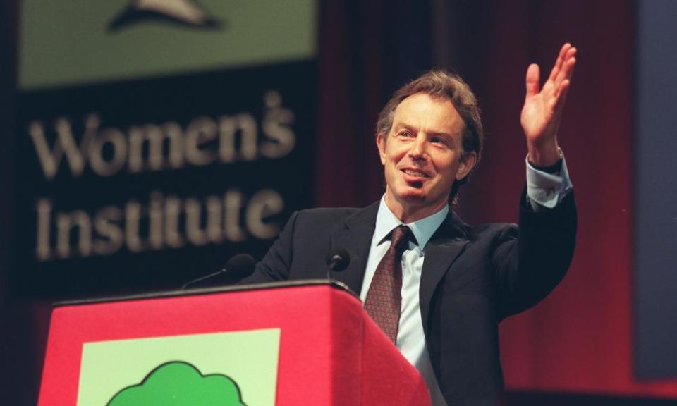 Tony Blair got a frosty reception at the Women’s Institutes annual conference in June 2000.