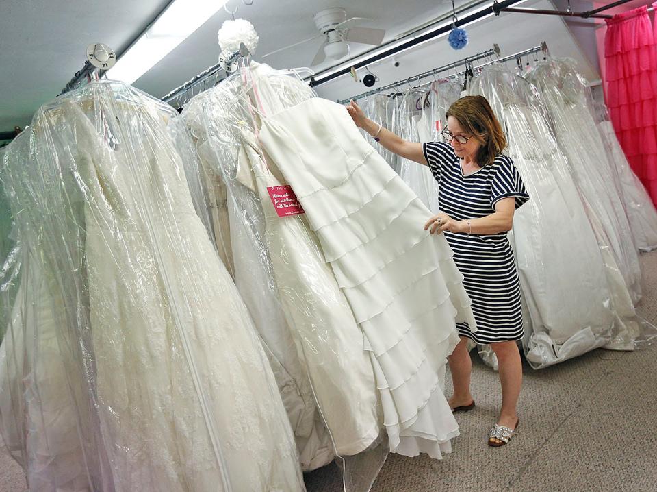 At the Twice as Nice consignment shop in Pembroke, formal clothing for men and women gets a second chance at life.