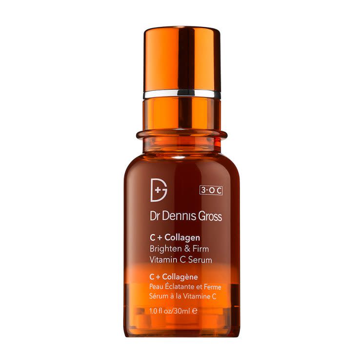 Dr. Dennis Gross Skincare C+ Collagen Brighten & Firm Vitamin C Serum, acne scar treatment