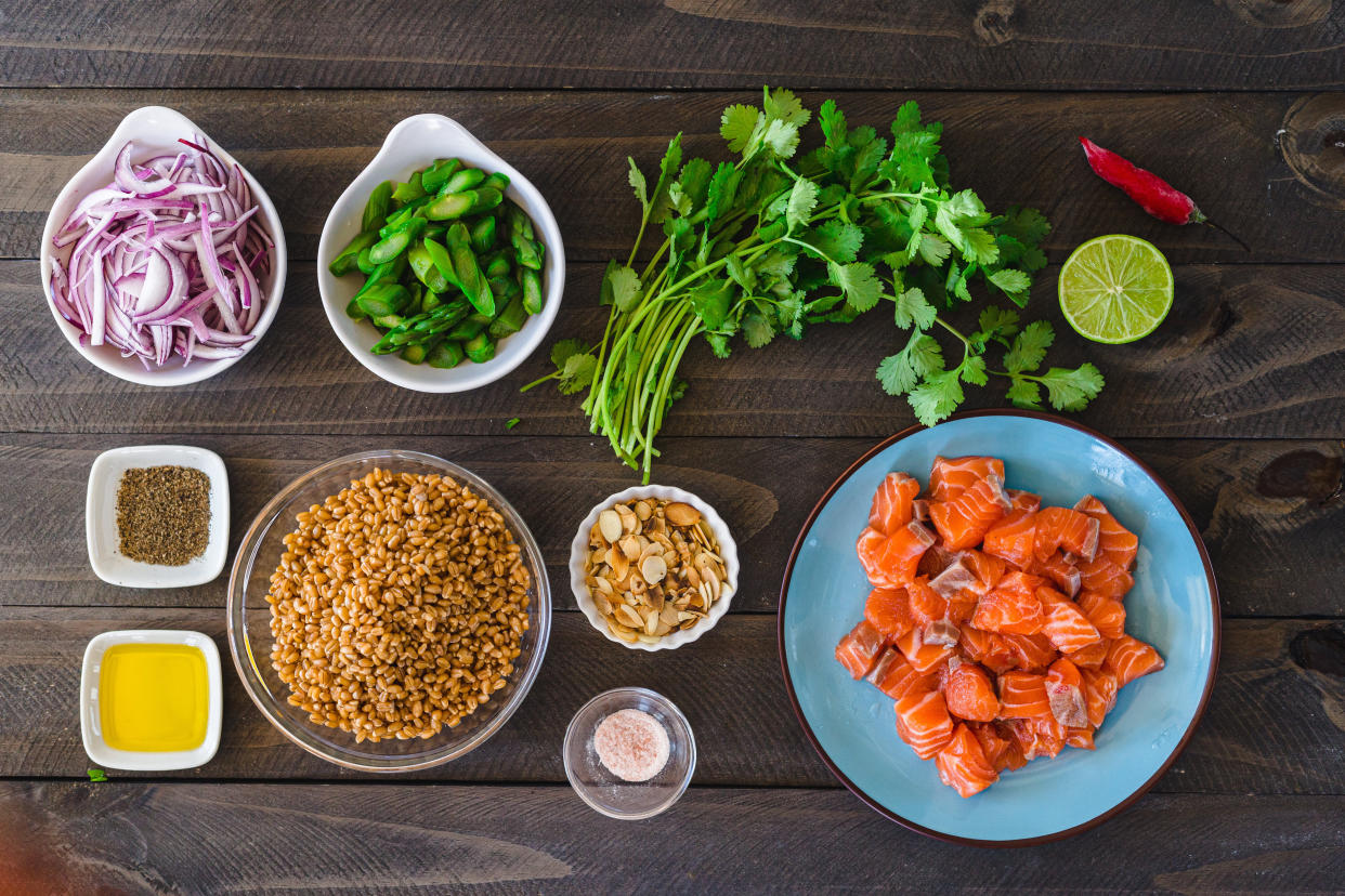 Ever wonder why cooking looks so easy on TV shows? It's because of mise en place. (Photo: Luca Melo via Getty Images)