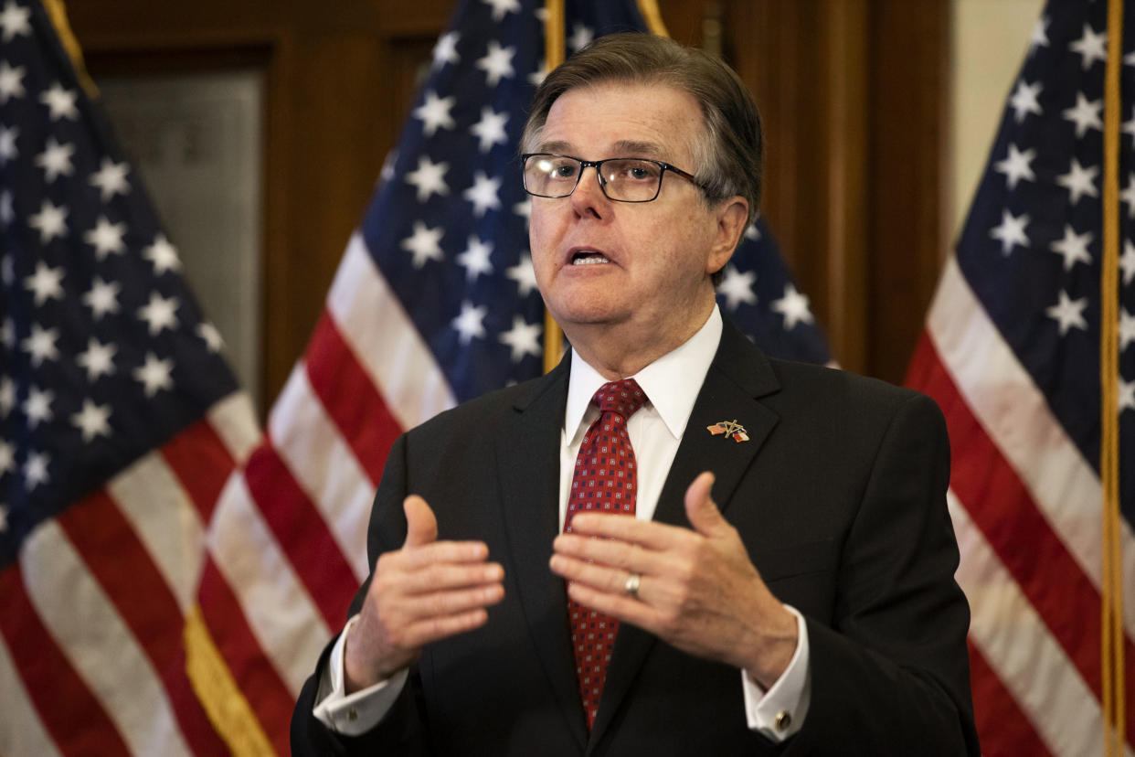 Texas Lt. Gov. Dan Patrick. (Getty Images)