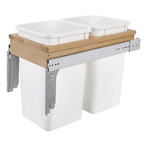 Create a pull-out bins system.