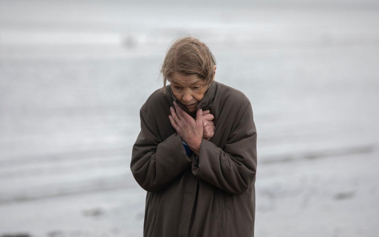 Glenda Jackson in a scene from Elizabeth is Missing  - WARNING: Use of this copyright image is subject to the terms of use of BBC Pictures' Digital Picture