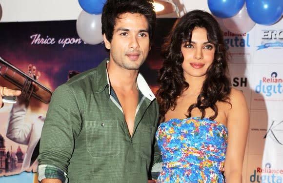 After their alleged break-up, looks like Priyanka Chopra and Shahid Kapoor have decided to play the avoidance game, so it is highly doubtful that the two will act together. © BCCL