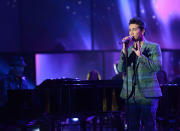 Lazaro Arbos performs "(They Long to Be) Close to You" on the Wednesday, April 10 episode of "American Idol."