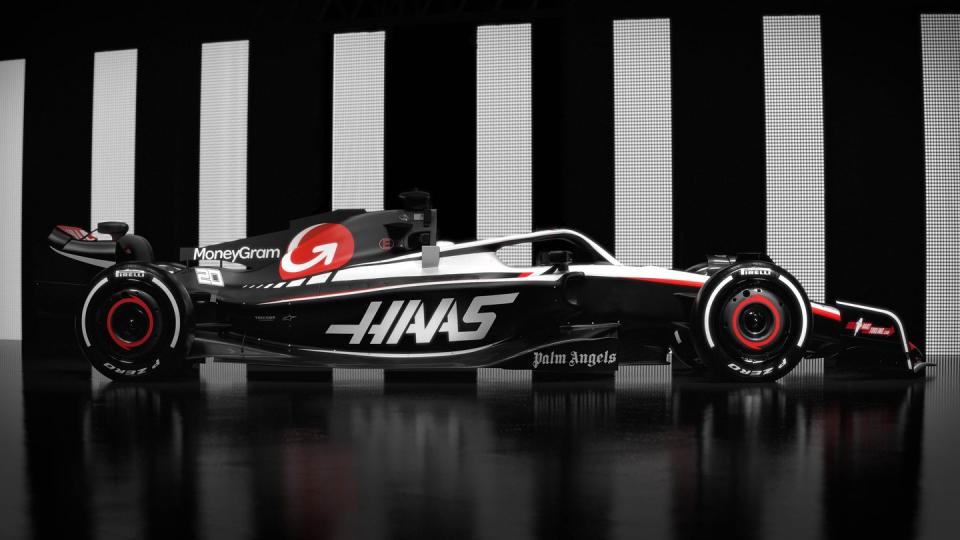 haas f1 team livery 2023