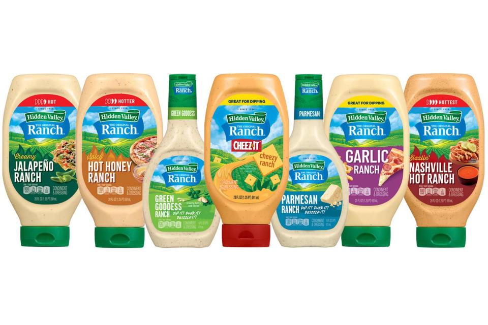 <p>Hidden Valley</p> Hidden Valley announces 7 new ranch flavors