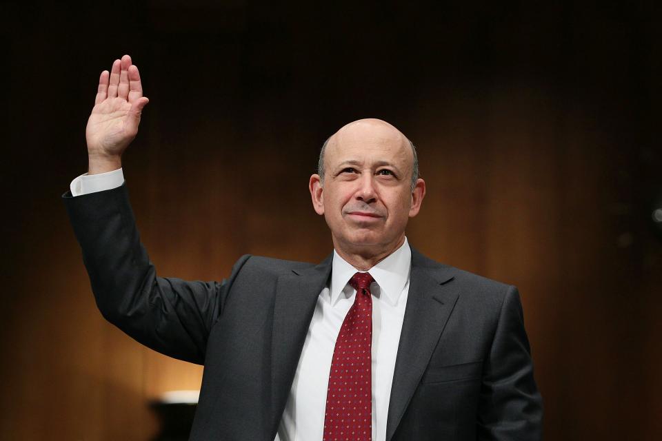 Lloyd Blankfein, chairman and CEO of The Goldman Sachs Group