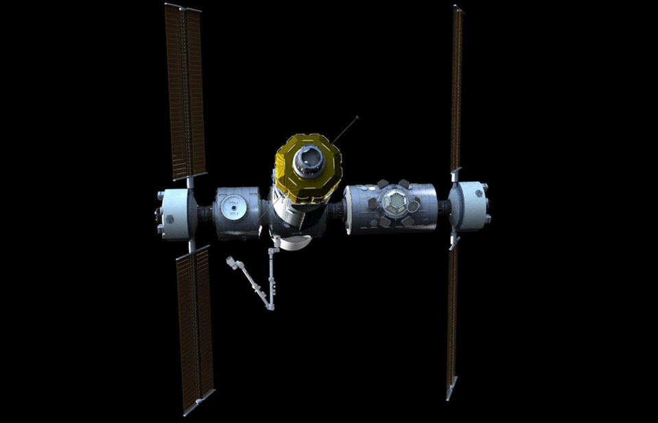 The Axiom International Commercial Space Station is intended to serve as a facility for astronauts, as well as research and manufacturing missions. It could also become a base for testing deep-space systems. <cite>Axiom Space</cite>