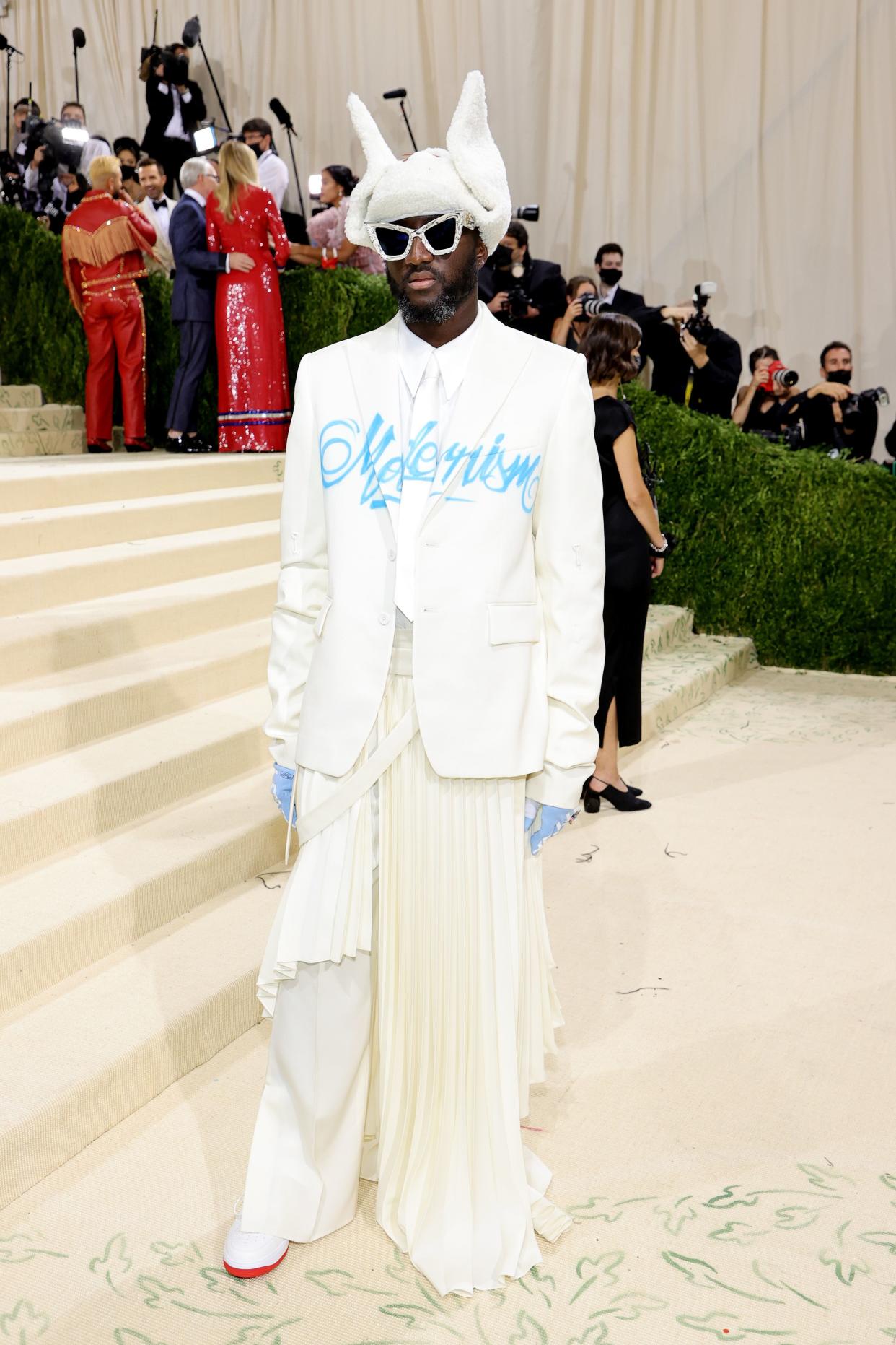 Virgil Abloh attends The 2021 Met Gala Celebrating In America: A Lexicon Of Fashion at Metropolitan Museum of Art on Sept. 13, 2021 in New York.