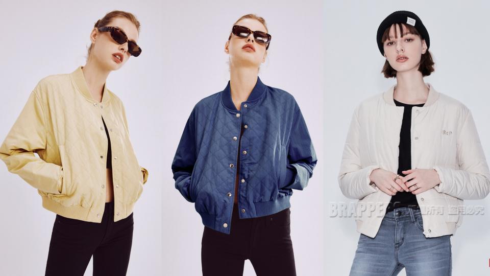 BRAPPERS換季必買��【品牌日限定】BRAPPERS 女款 鋪棉外套/夾克(多款選)。圖片來源：Yahoo奇摩購物中心