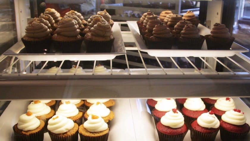 Southern Girl Desserts has a rotating selection of cupcakes.