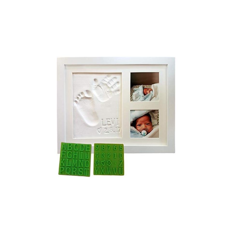 Personalized Baby Handprint Photo Frame Kit