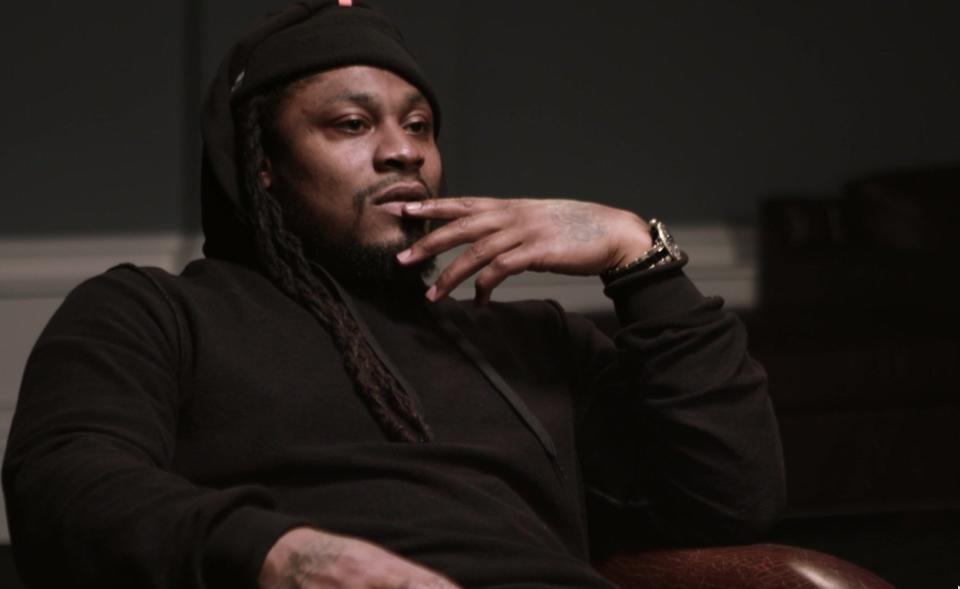 On Uninterrupted’s “Same Energy” series, Marshawn Lynch opened up about one of the most (in)famous plays in Super Bowl history. (Photo courtesy of Uninterrupted)