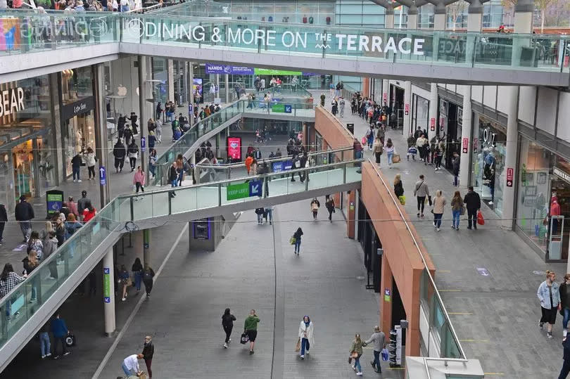 The officer's colleague chased the teenager across Liverpool ONE and detained him in Chavasse Park