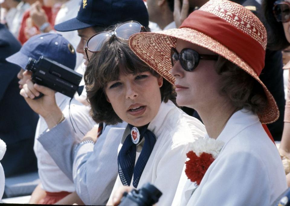 Princess Caroline and Princess Grace of Monaco