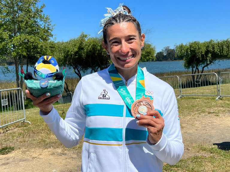 Sabrina Ameghino, con su décima medalla: inolvidable e histórica en sus sextos Panamericanos