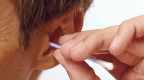 Cleaning ears; ruptered eardrum; how to remove ear wax; what is in ear wax?