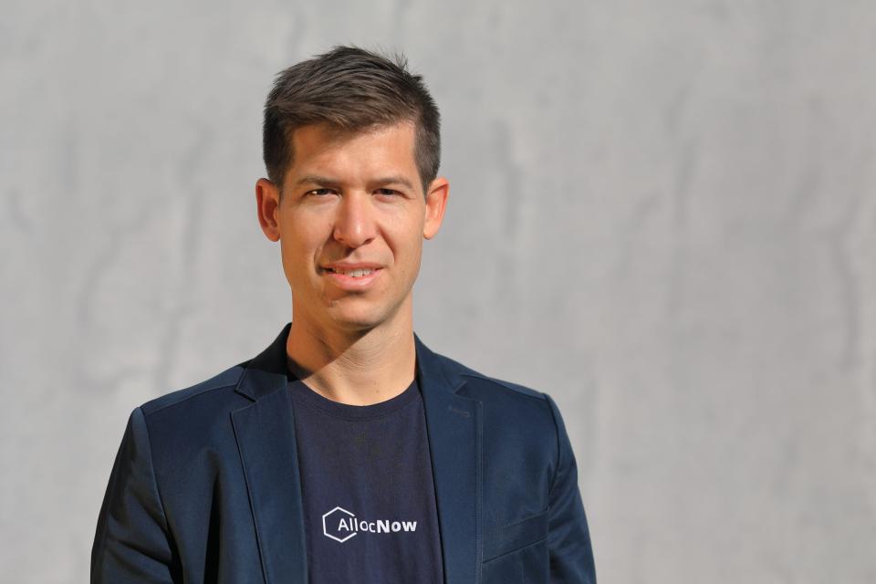 Daniel Bochnitschek ist einer der vier Gründer des Bonner Startups Allocnow. 