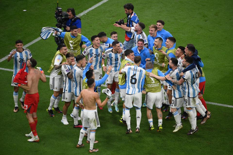 Argentina se clasific&#xf3; a la ronda de semifinales de Qatar 2022 (Foto de: FRANCK FIFE / AFP) (Foto de: FRANCK FIFE/AFP via Getty Images)