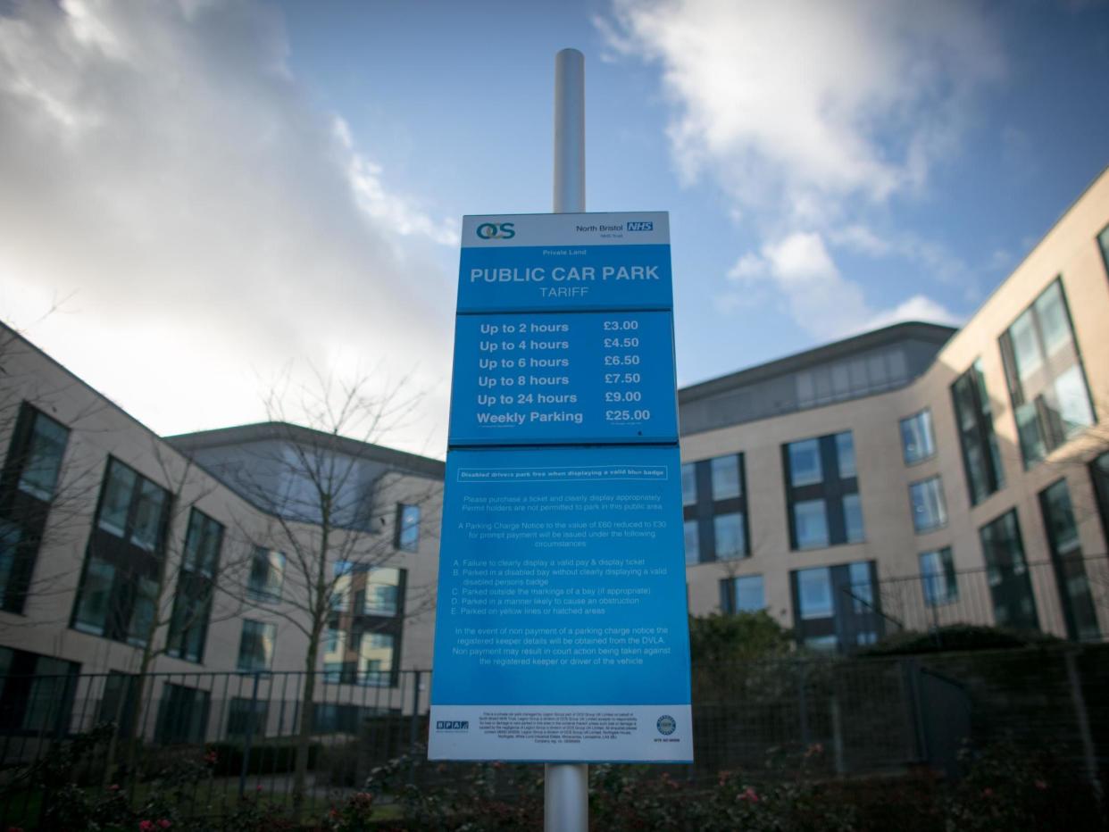 Hospital trusts have been urged to scrap parking fees but the government says it would cost too much: Getty Images