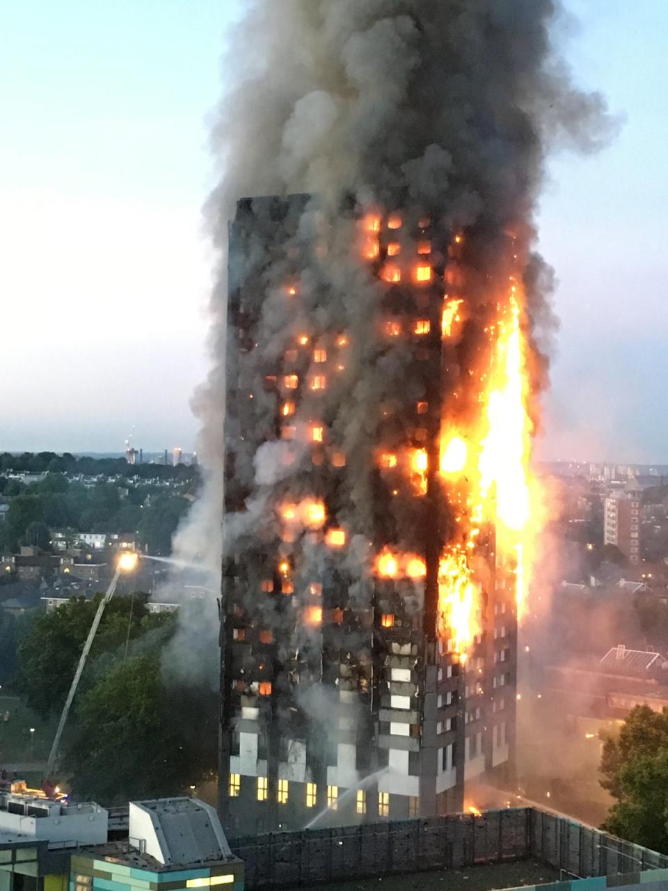 The Grenfell Tower fire was ‘the culmination of decades of failure’ by central government and the construction industry, the final report into the 2017 disaster concluded (Natalie Oxford/PA) (PA Wire)