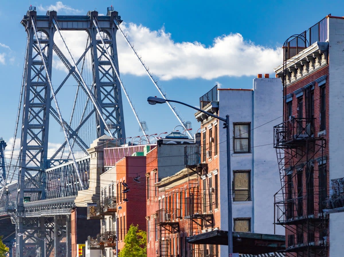 The Williamsburg Bridge anchors the area to Manhattan  (iStock)