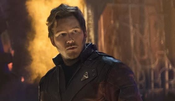 Chris Pratt as Star-Lord in &ldquo;Avengers: Infinity War.&rdquo;