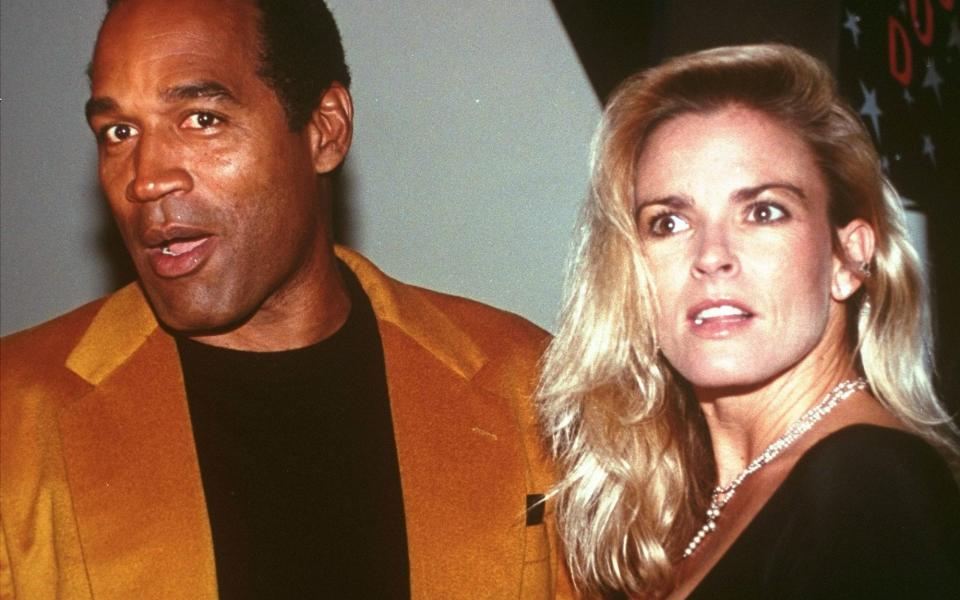 OJ was controversially acquitted for the murder of his ex-wife, Nicole Brown Simpson, in 1995. Copyright: [Getty]