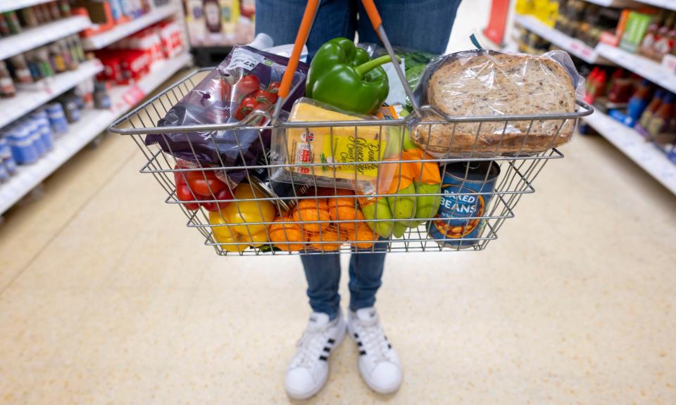 <span>With food prices outpacing wage increases, people are consuming less food, says the Resolution Foundation.</span><span>Photograph: Matthew Horwood/Getty Images</span>