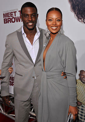Lance Gross and Eva Pigford at the Los Angeles premiere of Lionsgate Films' Tyler Perry's Meet the Browns