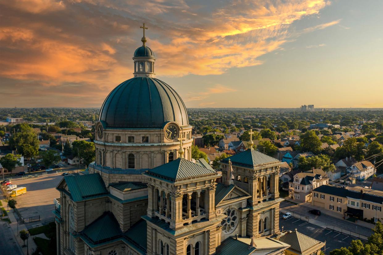 The Basilica of St. Josaphat, on Milwaukee's south side, is among the structures featured in the new documentary "Secrets of Sacred Architecture," airing in April on PBS.
