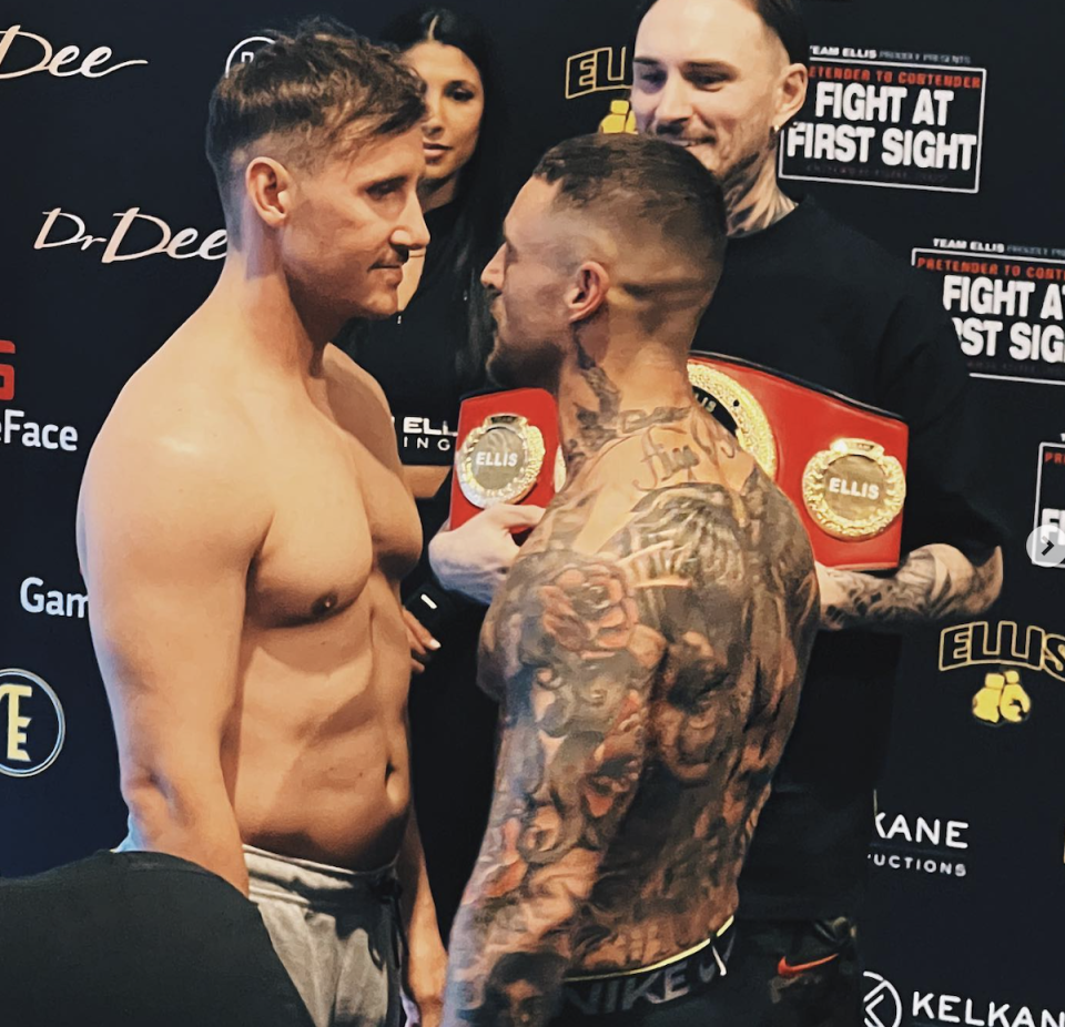 2022 MAFS stars Daniel Holmes and Brent Vitiello get ready to fight in boxing match 