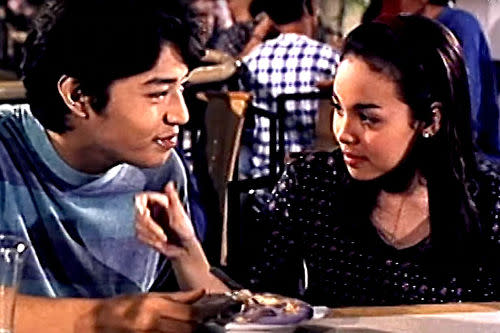 Claudine and Mark Anthony as young stars 