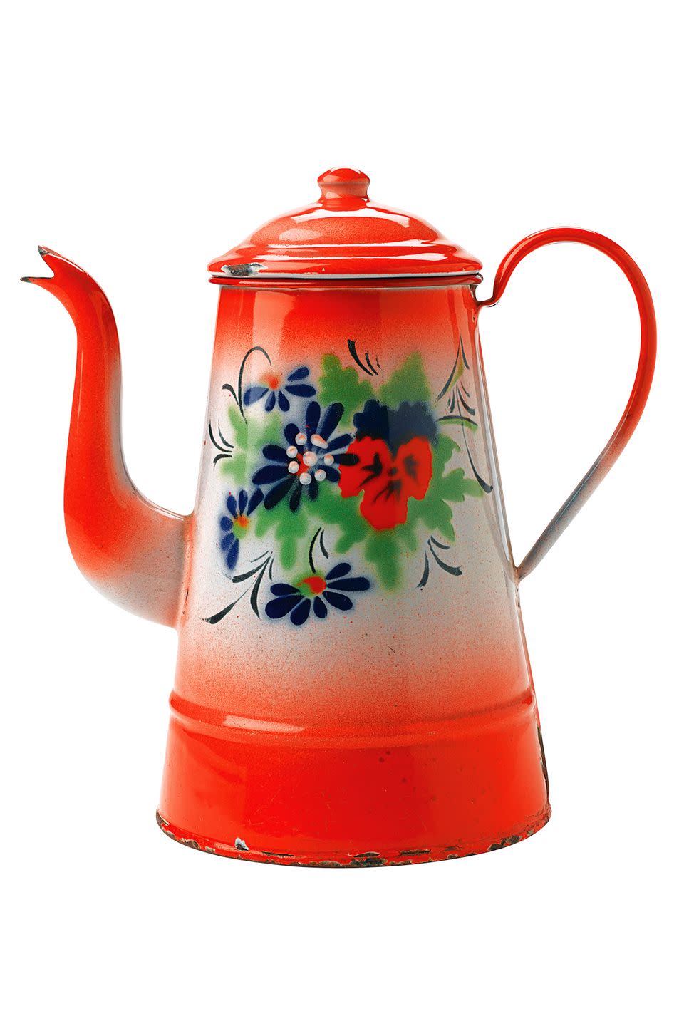 European Enamelware Coffee Pot